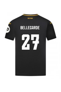 Wolves Jean-Ricner Bellegarde #27 Voetbaltruitje Uit tenue 2024-25 Korte Mouw